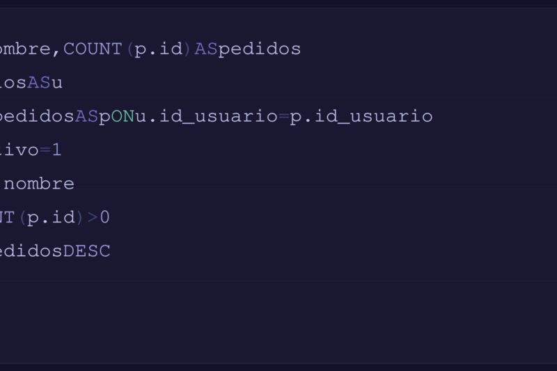 SQL: consultas esenciales de referencia